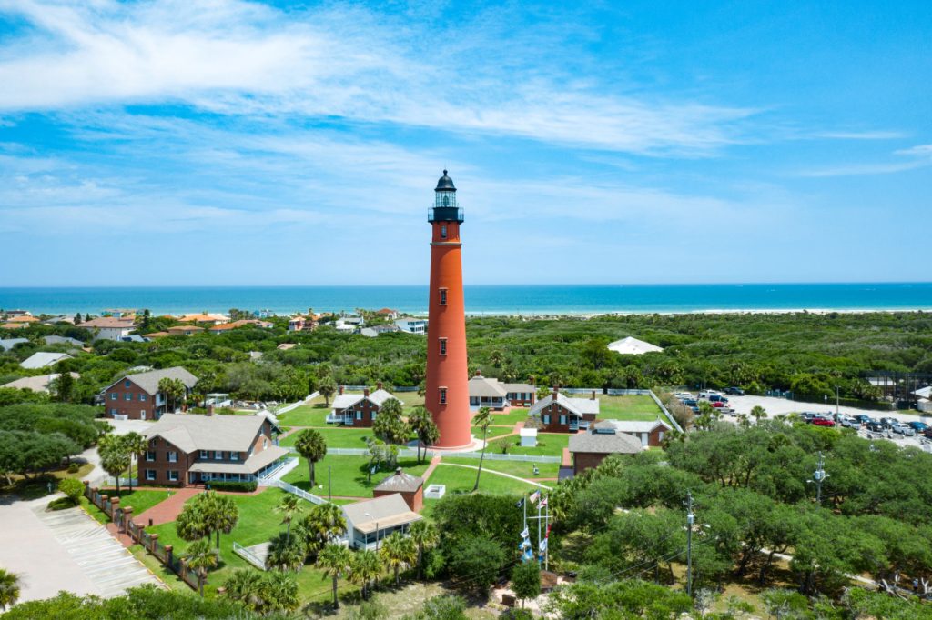 Ponce Inlet Lighthouse at Daytona Beach, Florida
