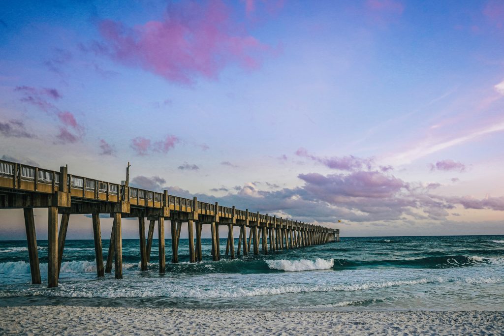 Pensacola Beach Pier, Florida - USA