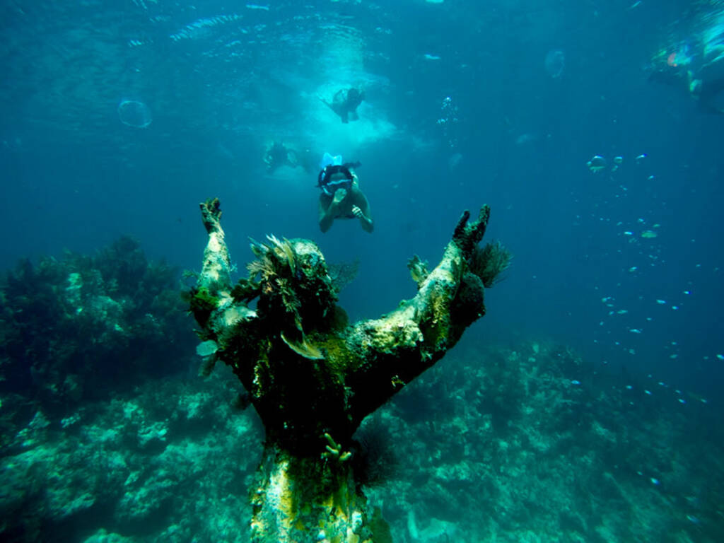Podwodna Statua Chrystusa z Key Largo